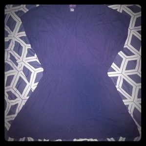 Black Torrid V Neck Black Top size 2